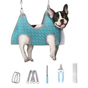 NEW Dog Grooming Complete Kit Hammock Pet Restraint Manicure